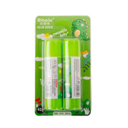 Glue Stick 21 g - 2 Pcs-Crocodile Baby